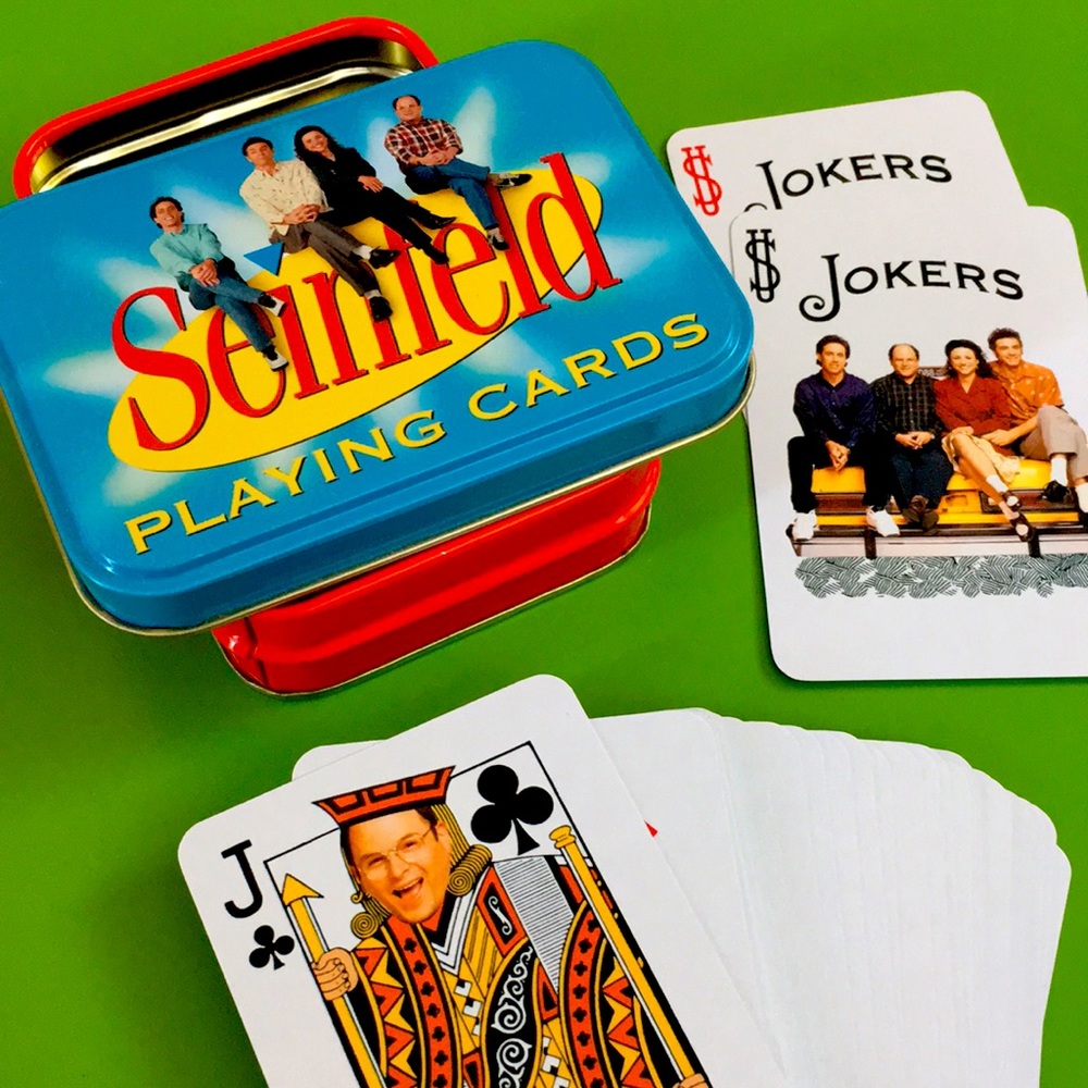 2004 SEINFELD card deck playing cards TV novelty comedy series costanza Kramer